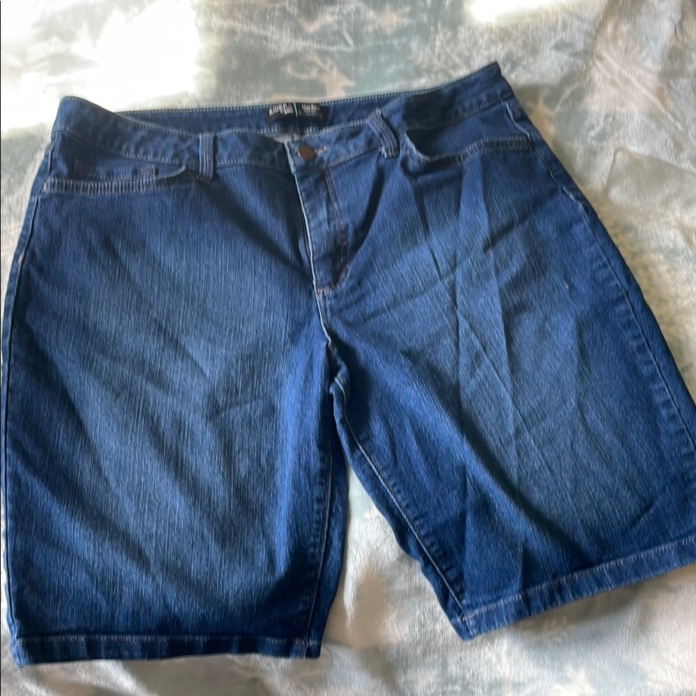 Levi's Women's Blue Denim Shorts